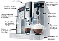 JURA Impressa S9 One Touch cappuccino
